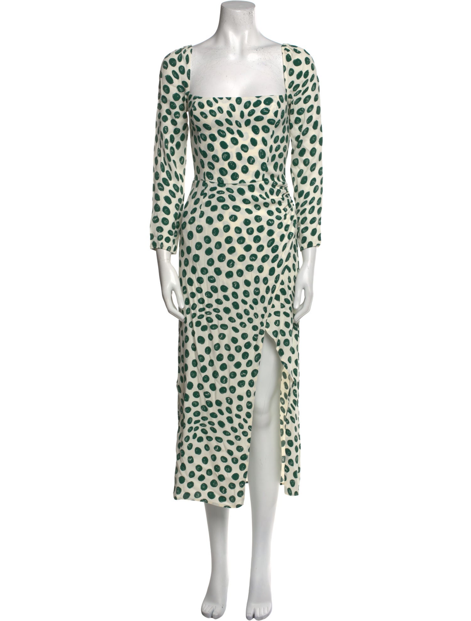 Reformation Printed Midi Length Dress