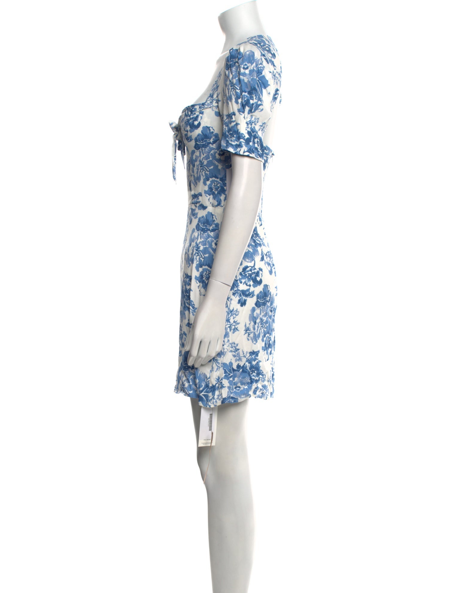 Reformation Floral Print Mini Dress