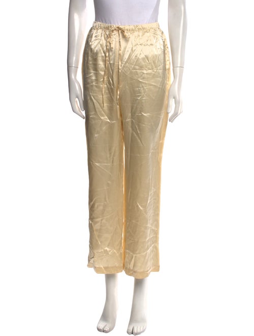 Reformation Silk Wide Leg Pants