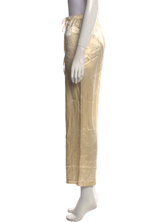 Reformation Silk Wide Leg Pants