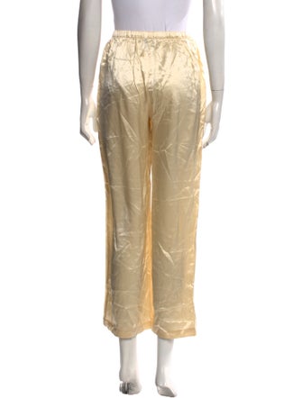 Reformation Silk Wide Leg Pants