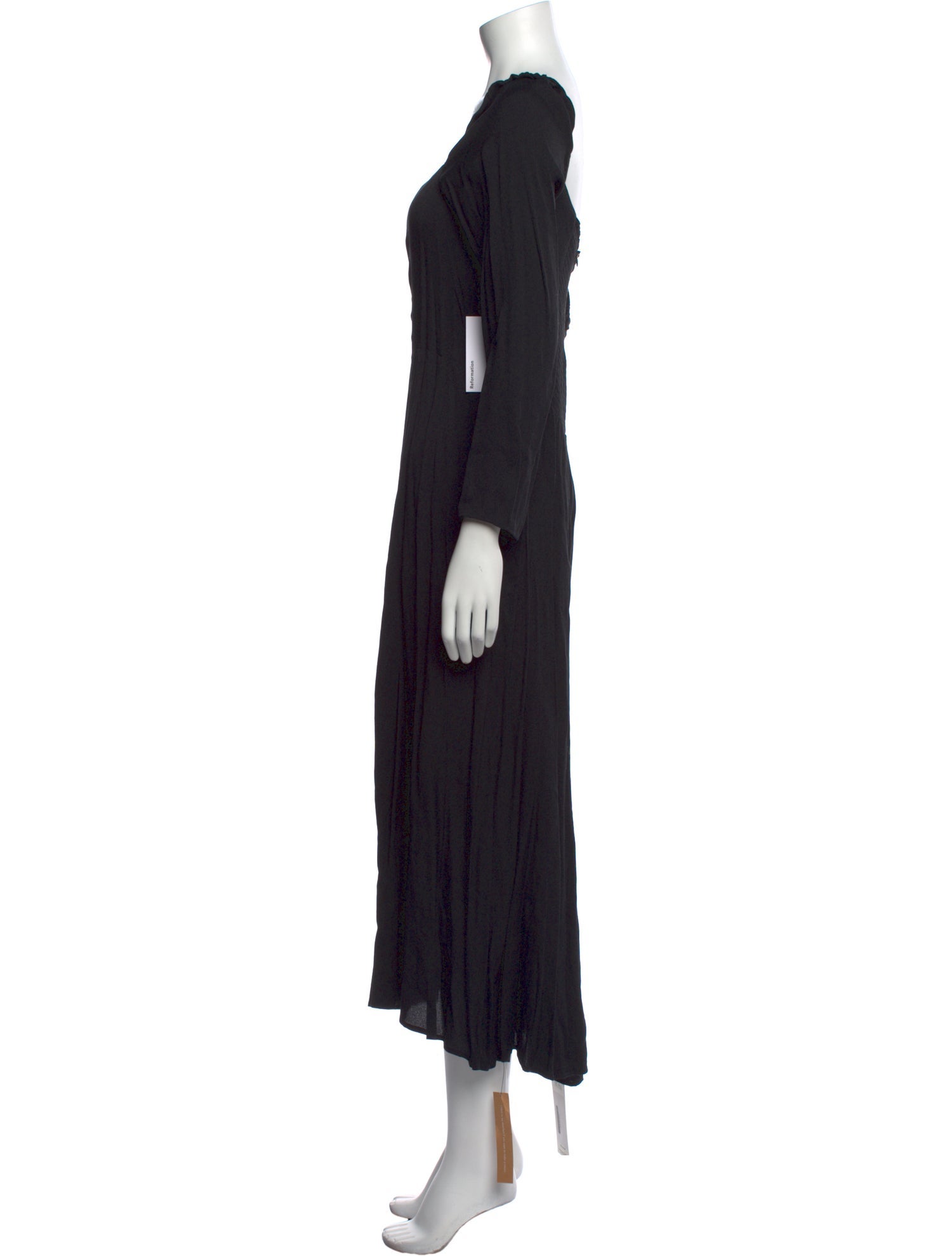 Reformation Square Neckline Long Dress w/ Tags