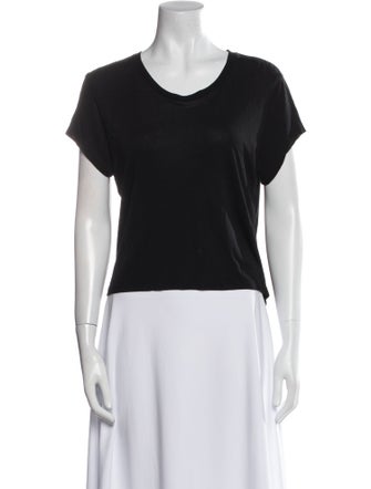 Reformation Scoop Neck Short Sleeve T-Shirt