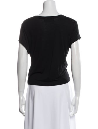 Reformation Scoop Neck Short Sleeve T-Shirt