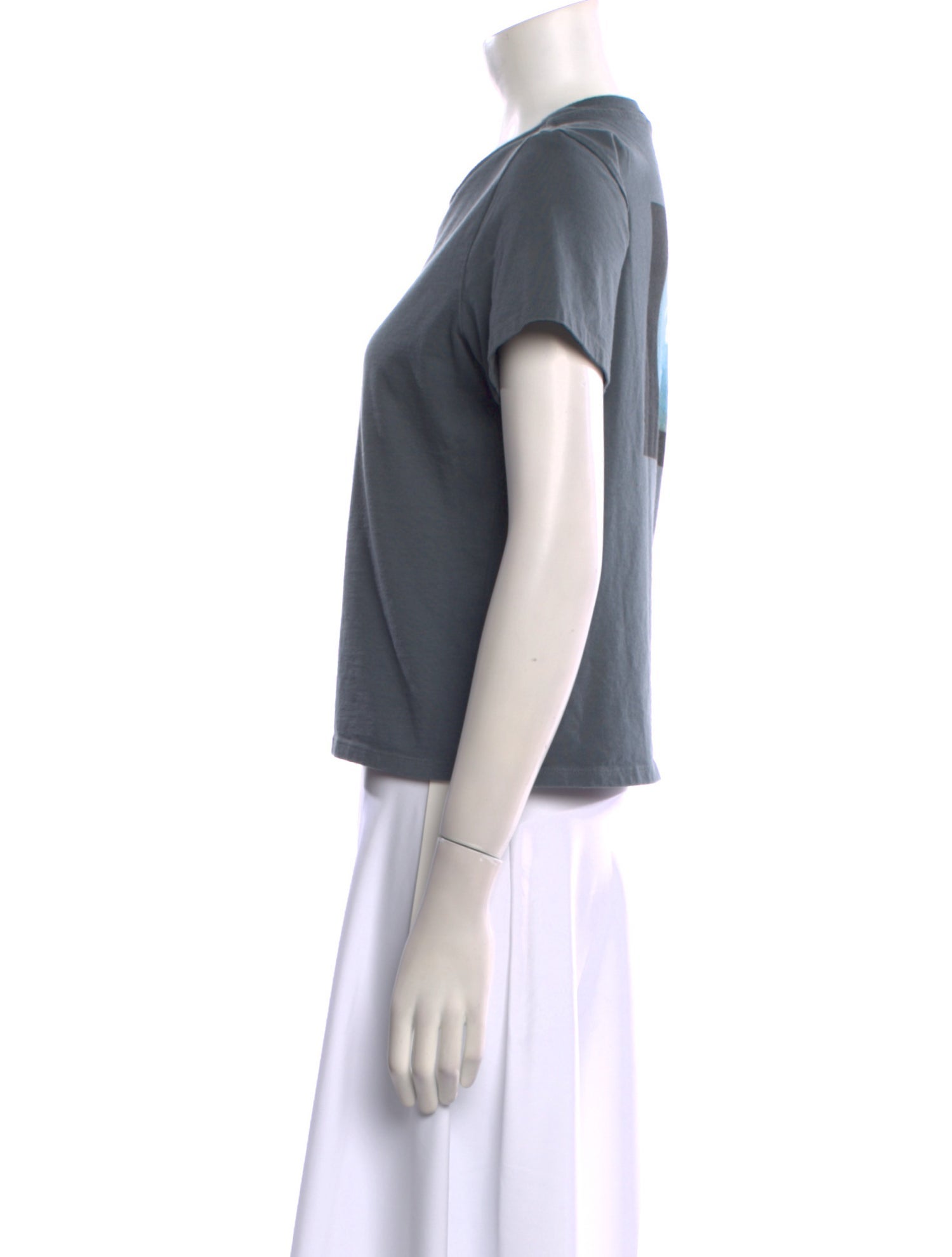 Reformation Graphic Print Crew Neck T-Shirt