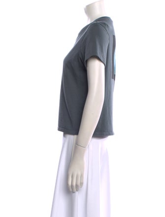 Reformation Graphic Print Crew Neck T-Shirt