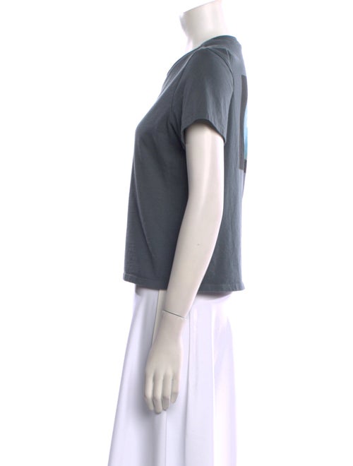 Reformation Graphic Print Crew Neck T-Shirt