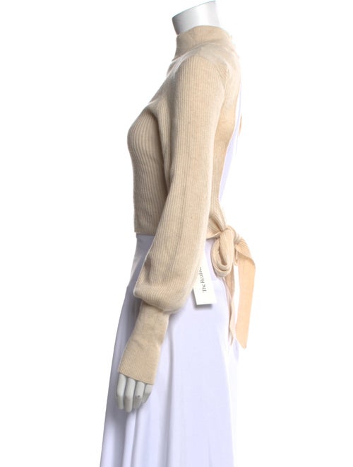 Reformation Cashmere Turtleneck Crop Top