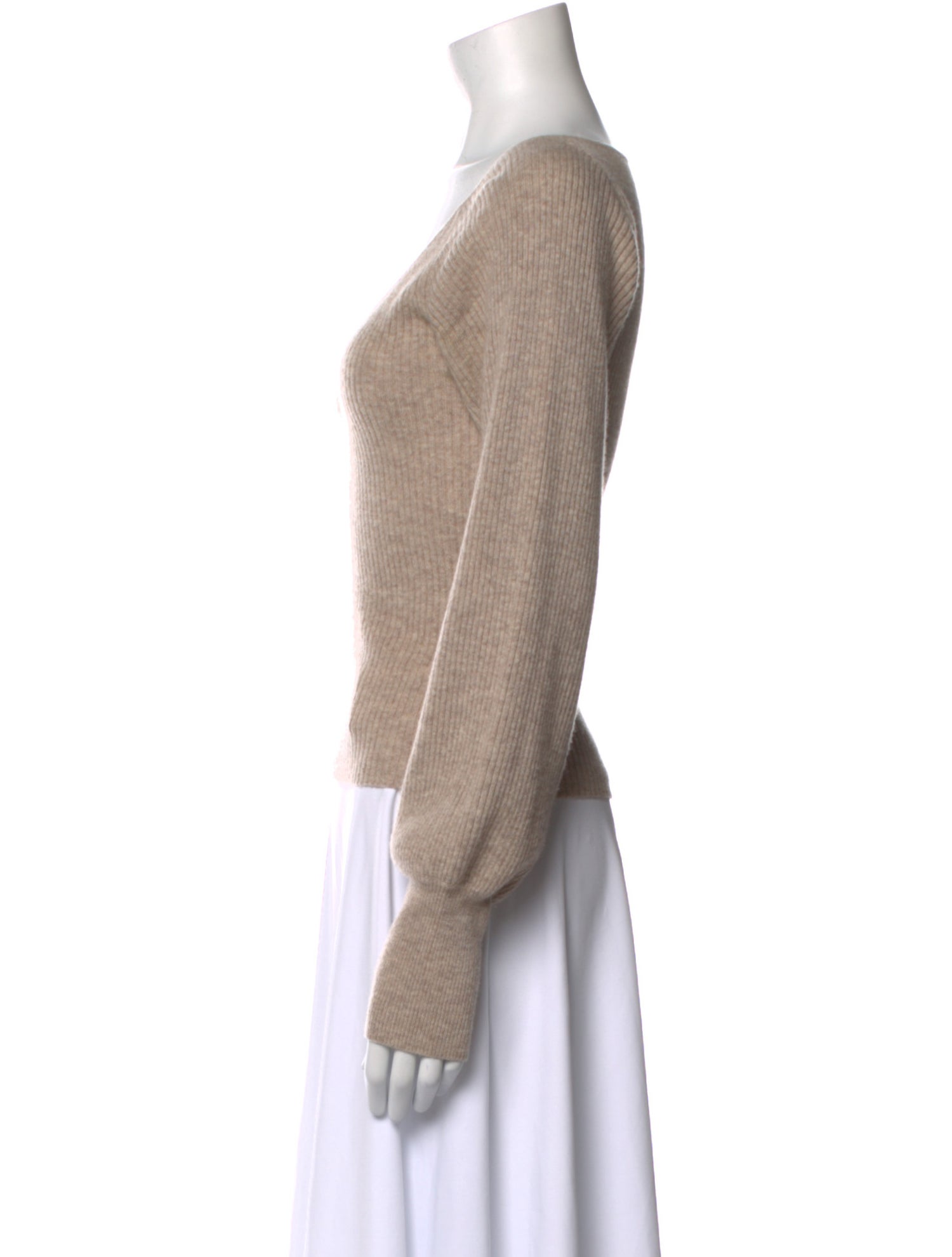 Reformation Cashmere V-Neck Sweater