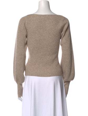 Reformation Cashmere V-Neck Sweater