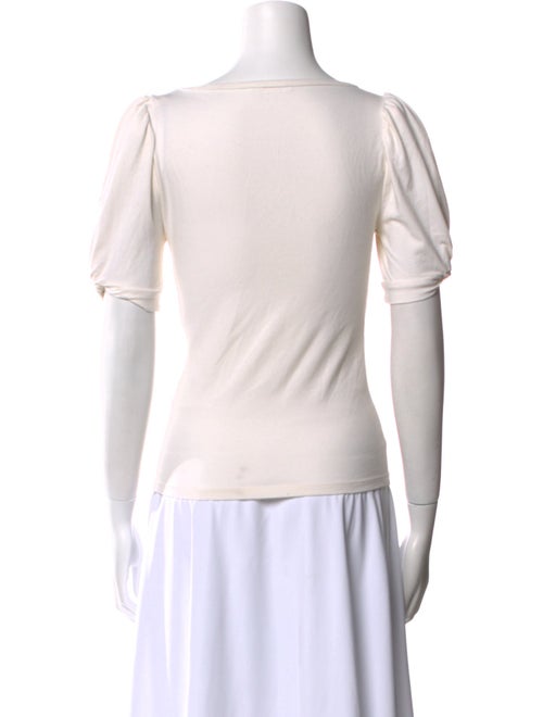 Reformation Scoop Neck Short Sleeve T-Shirt