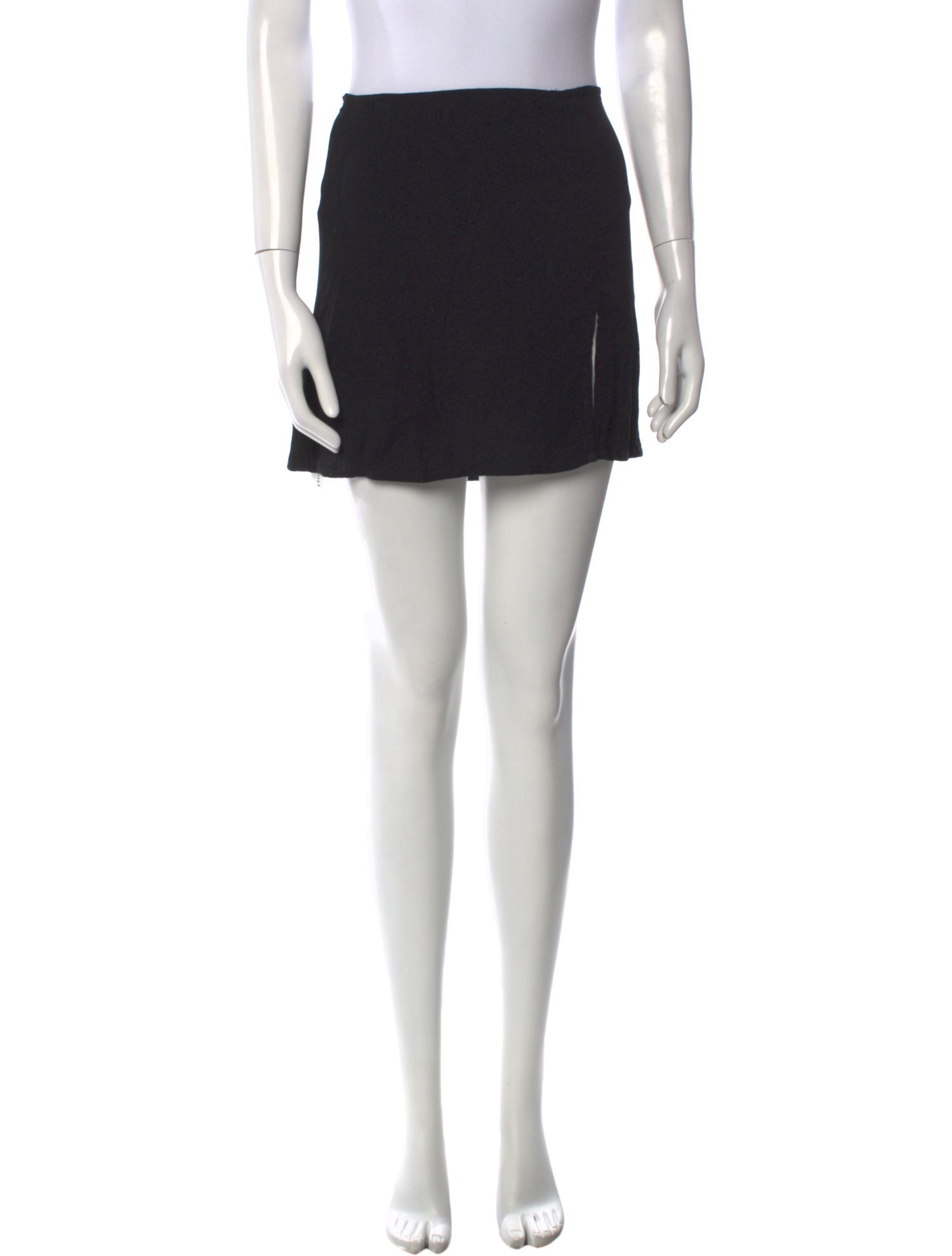 Reformation Ruffle Embellishment Mini Skirt