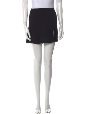 Reformation Ruffle Embellishment Mini Skirt