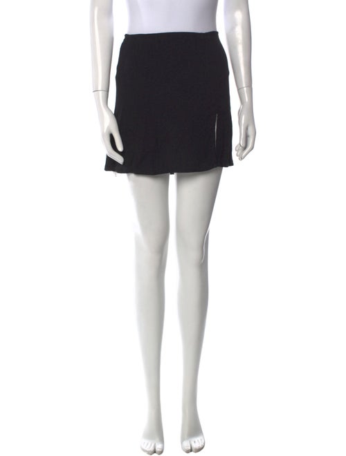 Reformation Ruffle Embellishment Mini Skirt