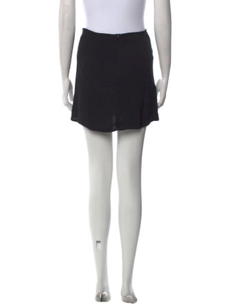 Reformation Ruffle Embellishment Mini Skirt