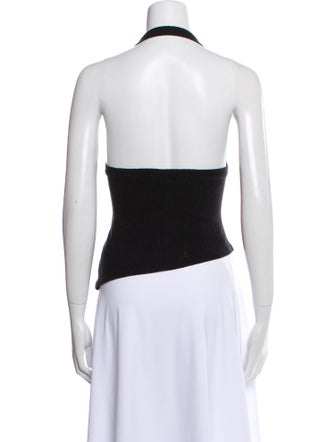 Reformation Square Neckline Sleeveless Crop Top