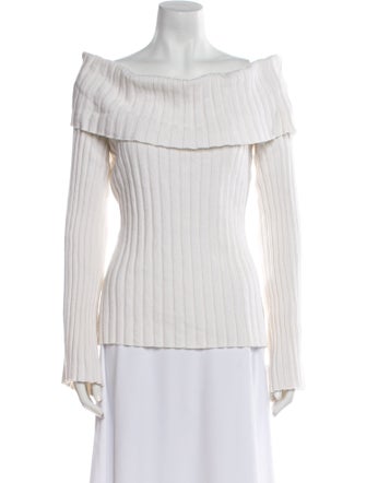 Reformation Off-The-Shoulder Sweater