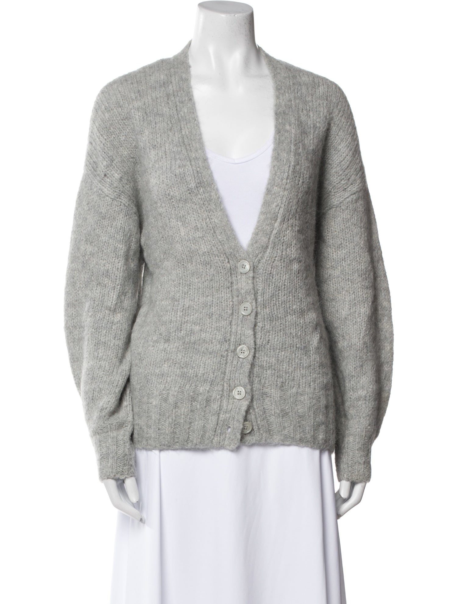 Reformation Plunge Neckline Sweater