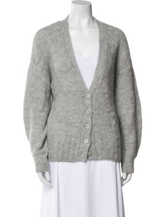 Reformation Plunge Neckline Sweater