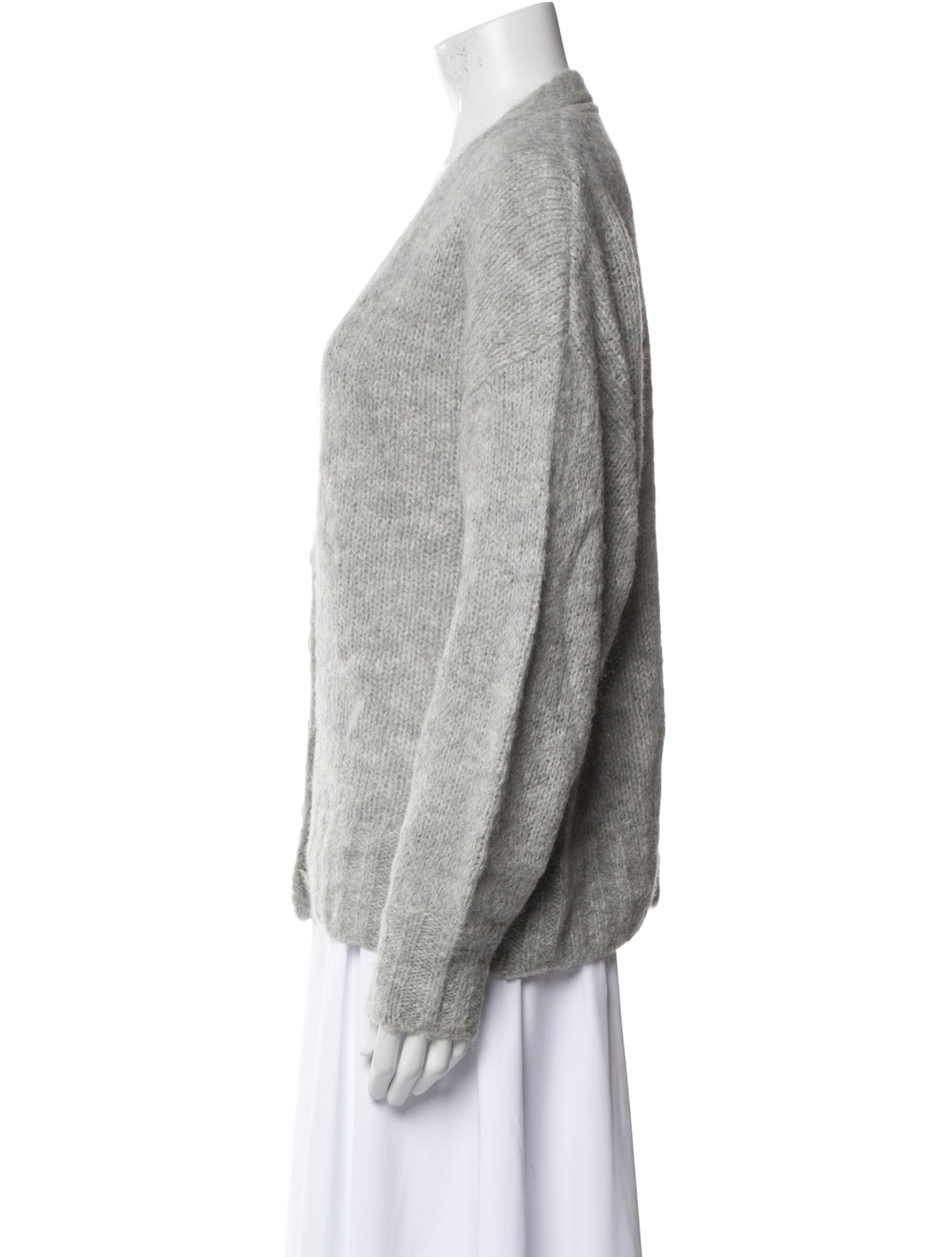 Reformation Plunge Neckline Sweater