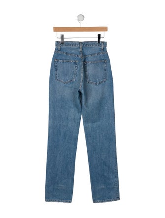 Reformation High-Rise Straight Leg Jeans