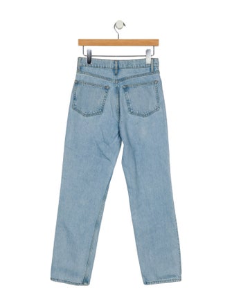 Reformation High-Rise Straight Leg Jeans
