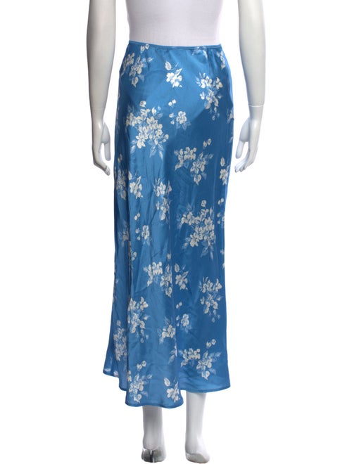 Reformation Silk Midi Length Skirt