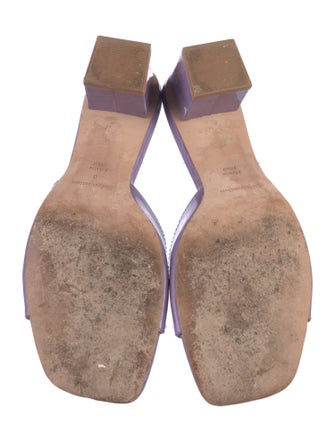 Reformation Patent Leather Slides