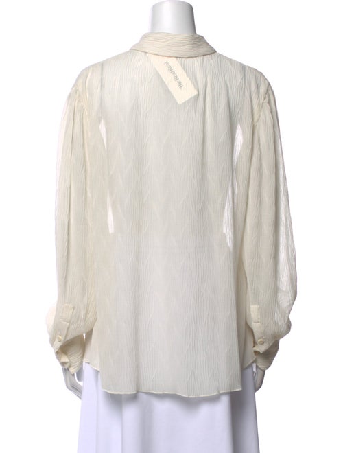 Reformation Long Sleeve Button-Up Top