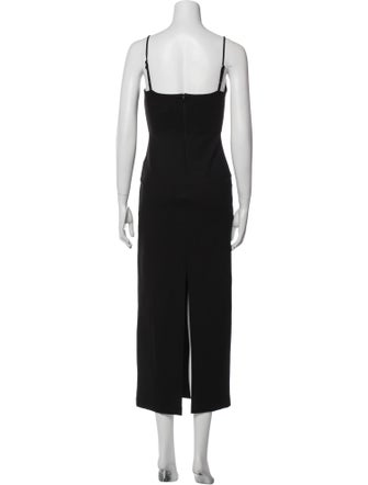 Reformation Square Neckline Long Dress