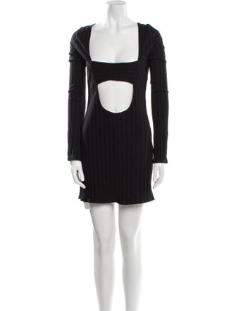 Reformation Square Neckline Mini Dress