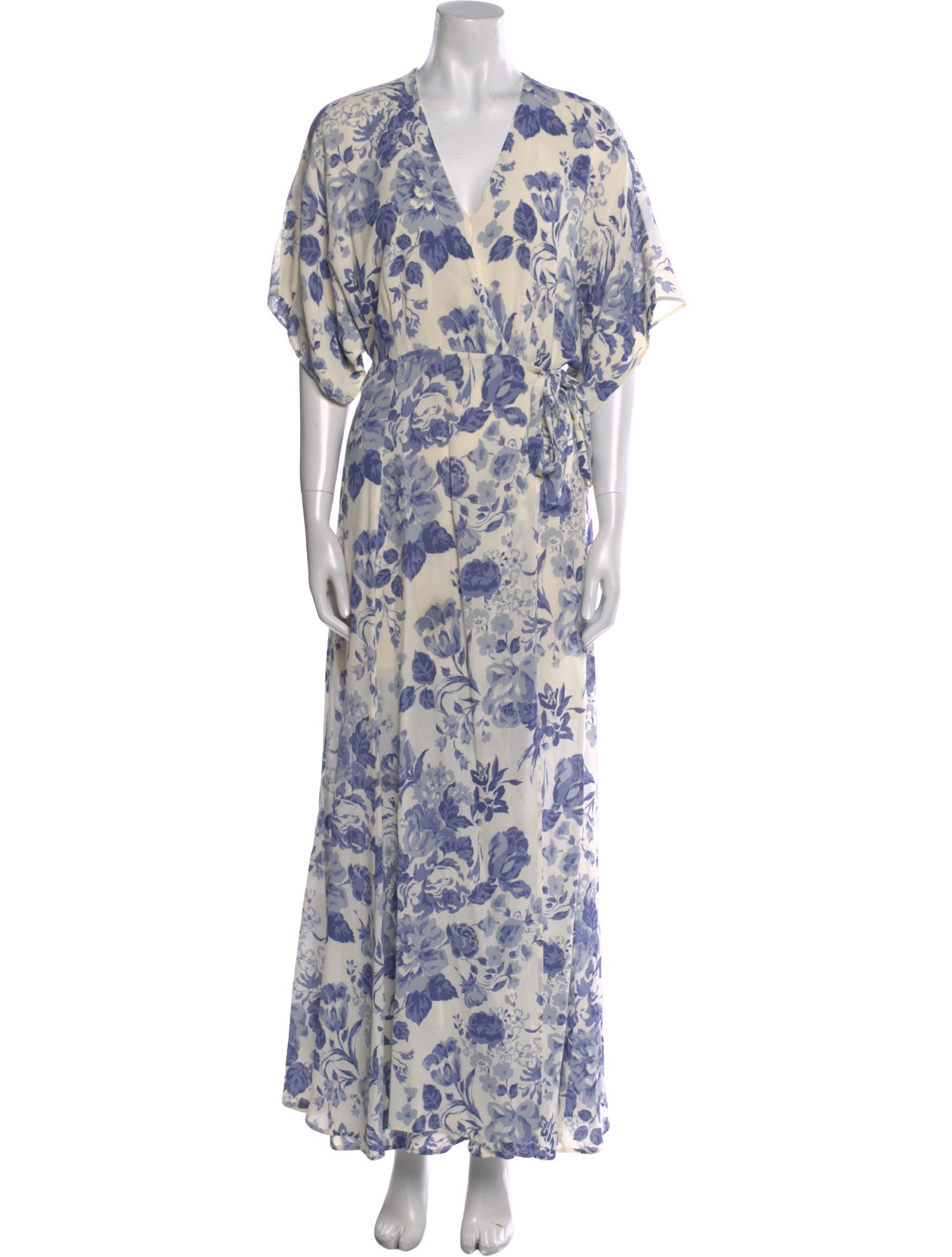 Reformation Floral Print Long Dress