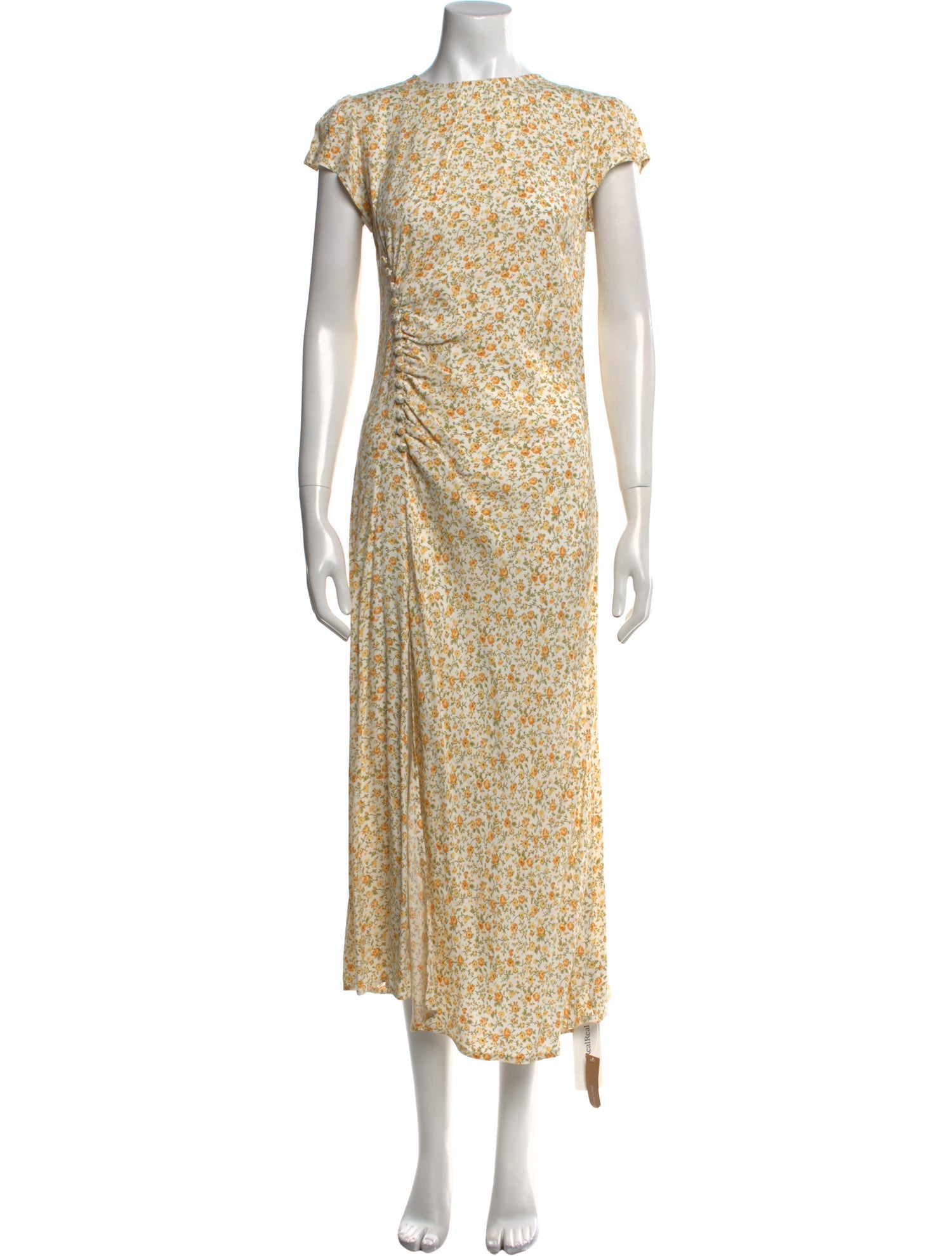 Reformation Floral Print Long Dress w/ Tags