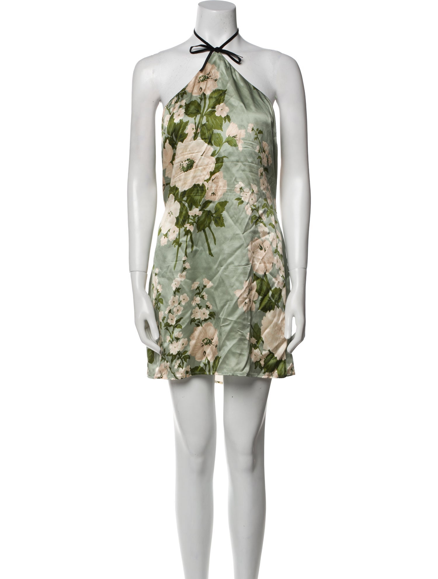 Reformation Silk Mini Dress