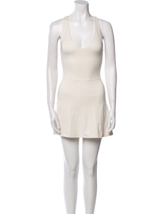 Reformation Scoop Neck Mini Dress