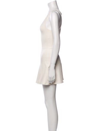 Reformation Scoop Neck Mini Dress