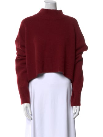 Reformation Cashmere Mock Neck Sweater