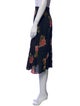 Reformation Floral Print Knee-Length Skirt