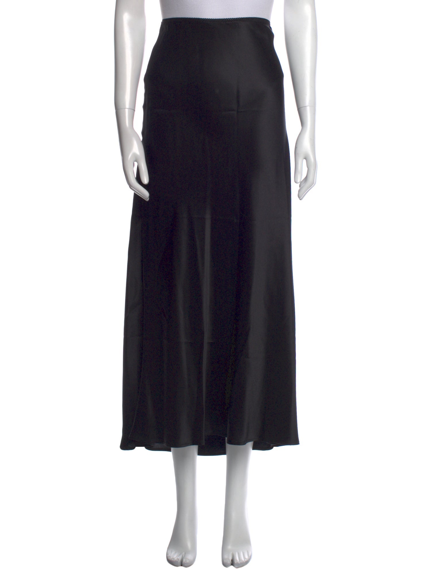 Reformation Silk Midi Length Skirt