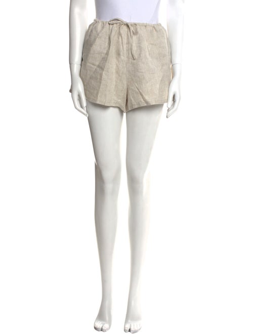 Reformation Linen Mini Shorts