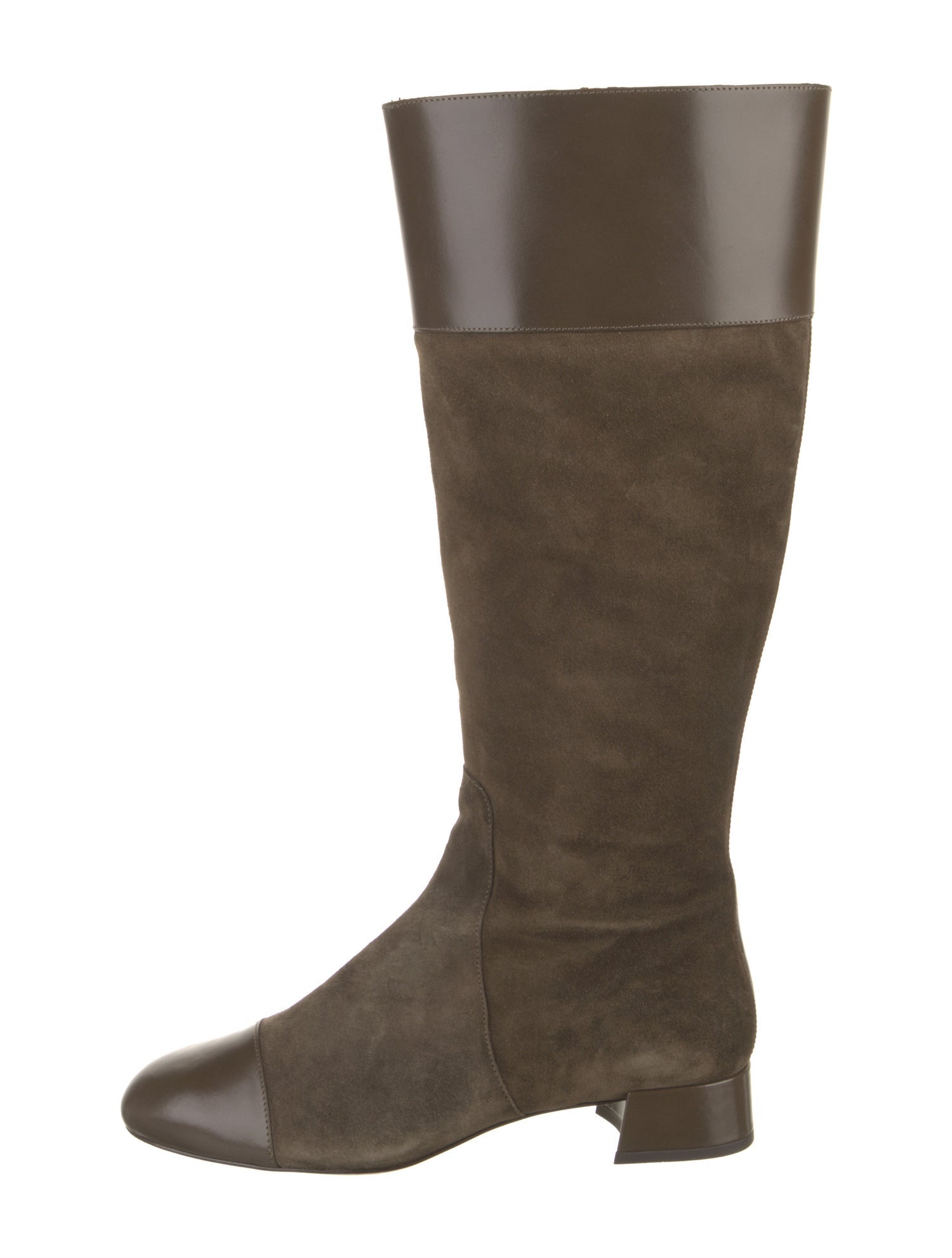 Reformation Suede Riding Boots