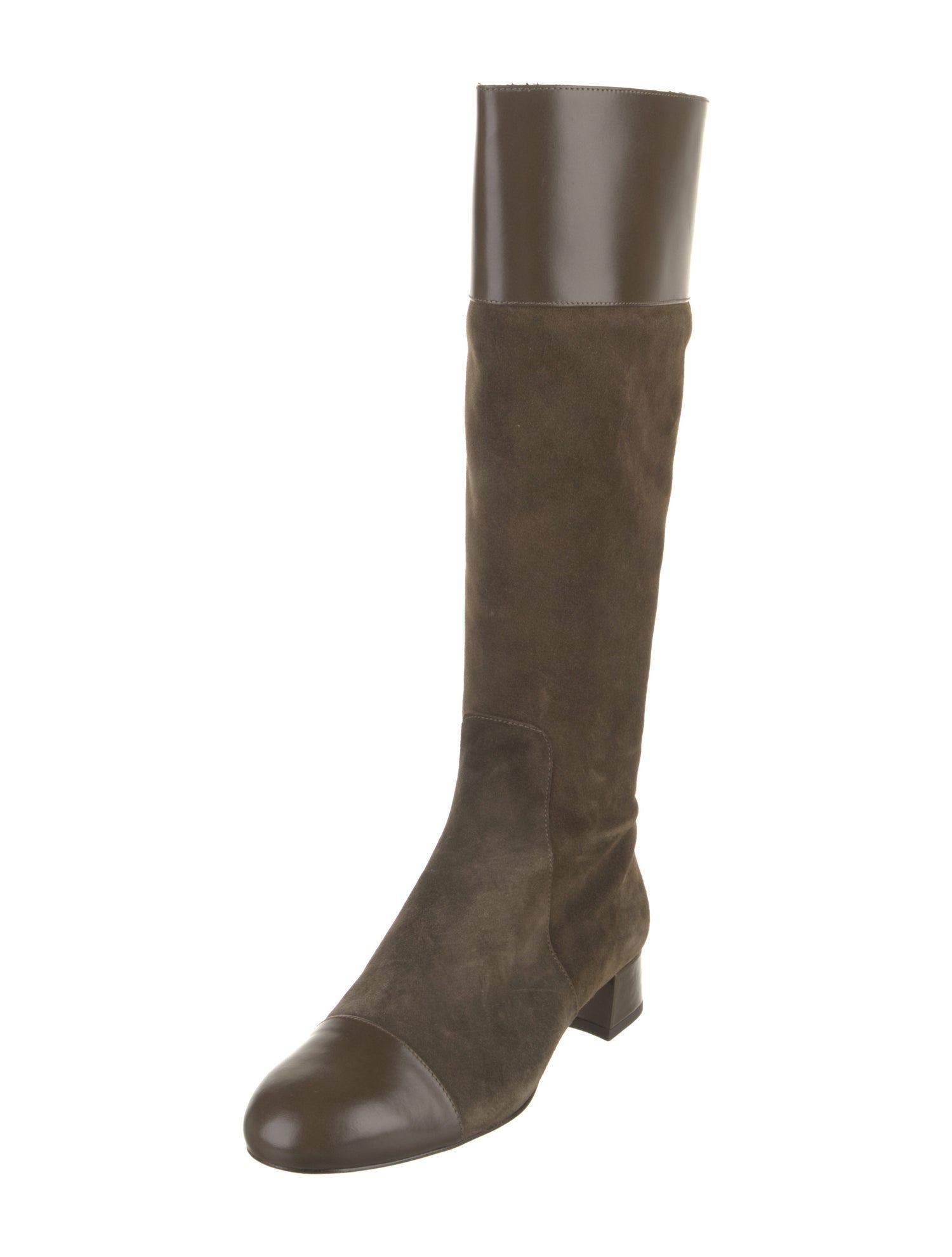 Reformation Suede Riding Boots