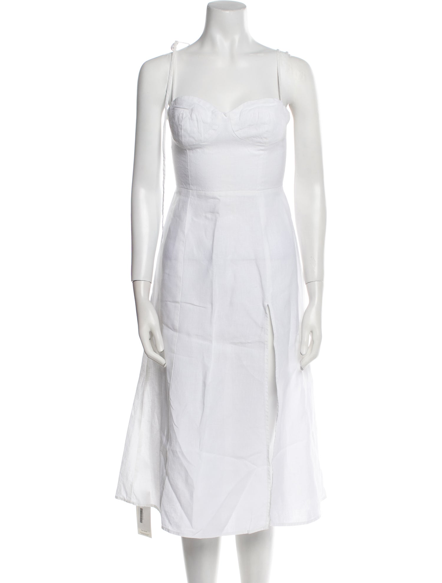 Reformation Linen Knee-Length Dress