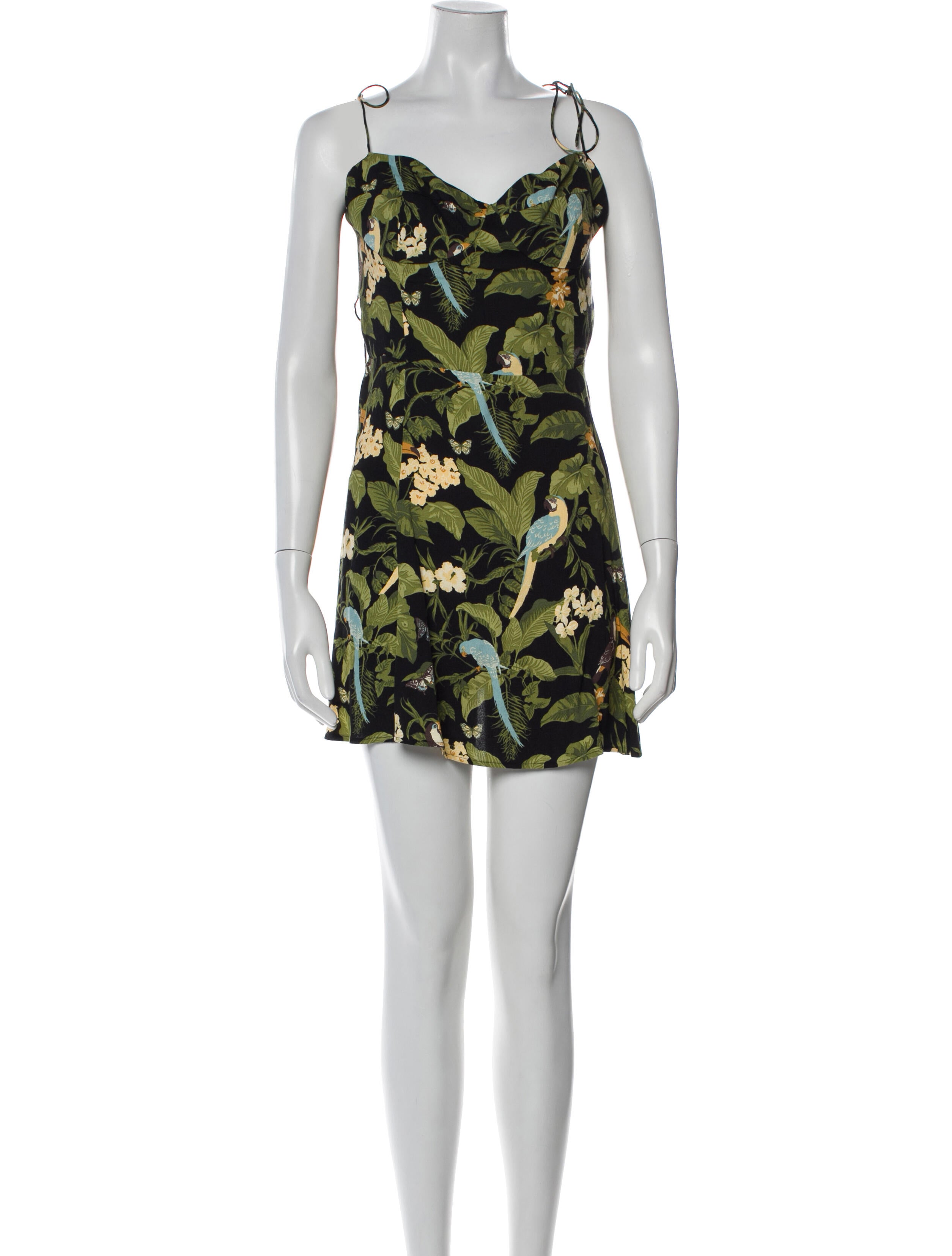 Reformation Printed Mini Dress