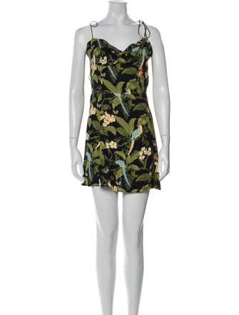 Reformation Printed Mini Dress