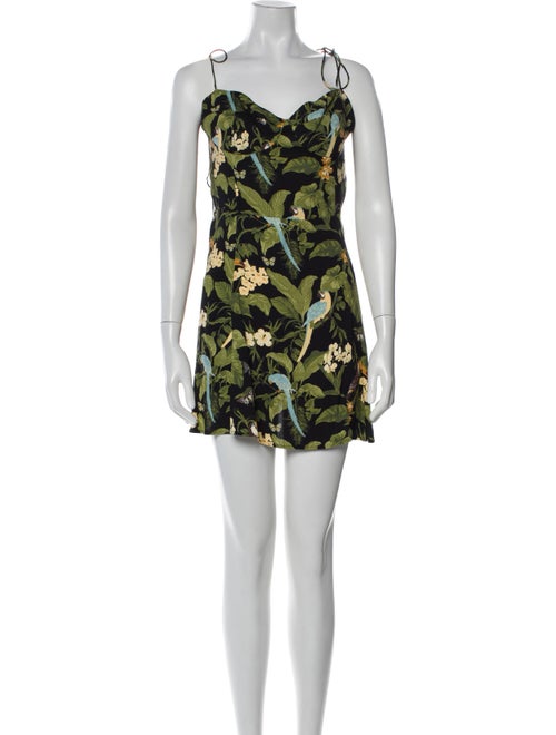 Reformation Printed Mini Dress