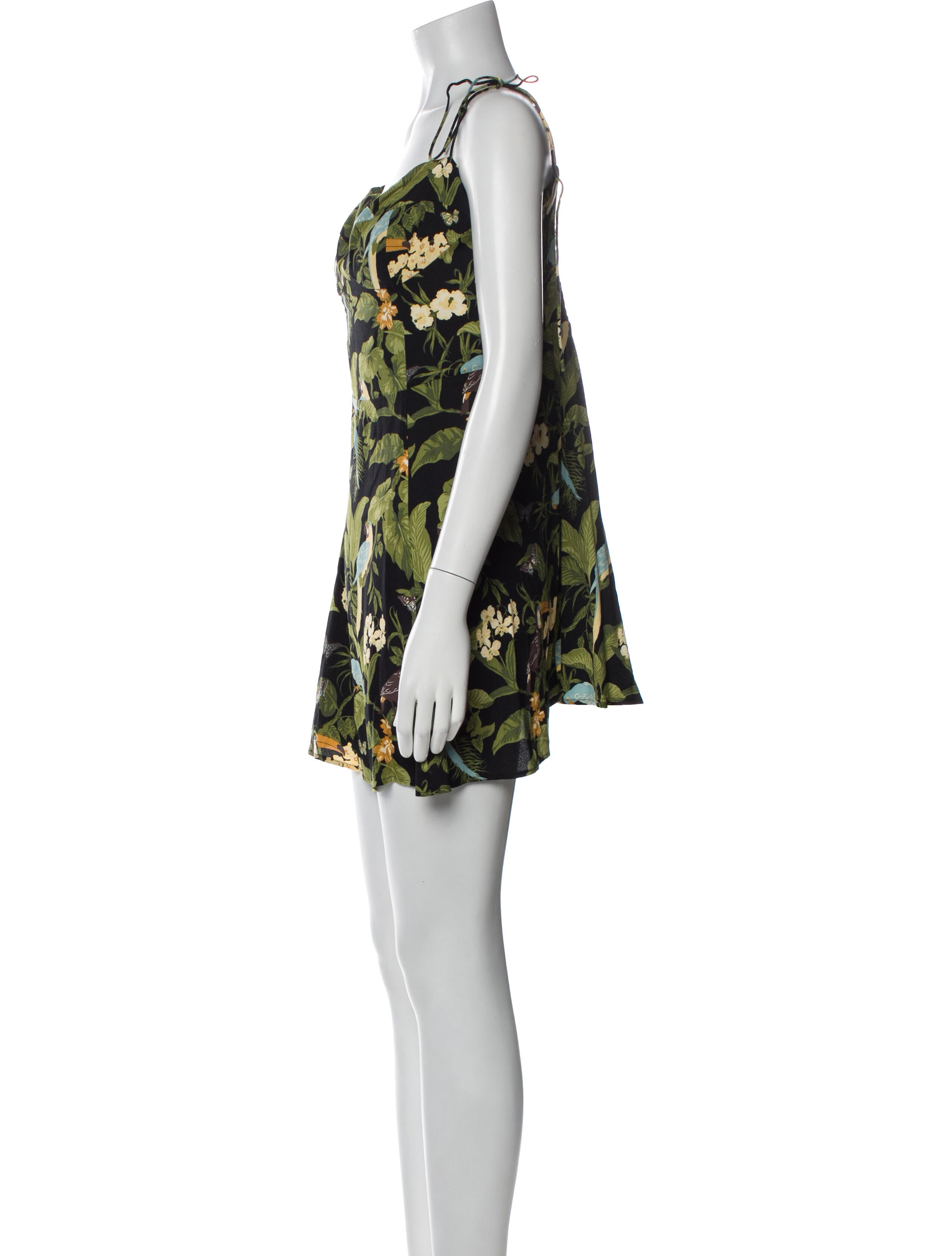 Reformation Printed Mini Dress