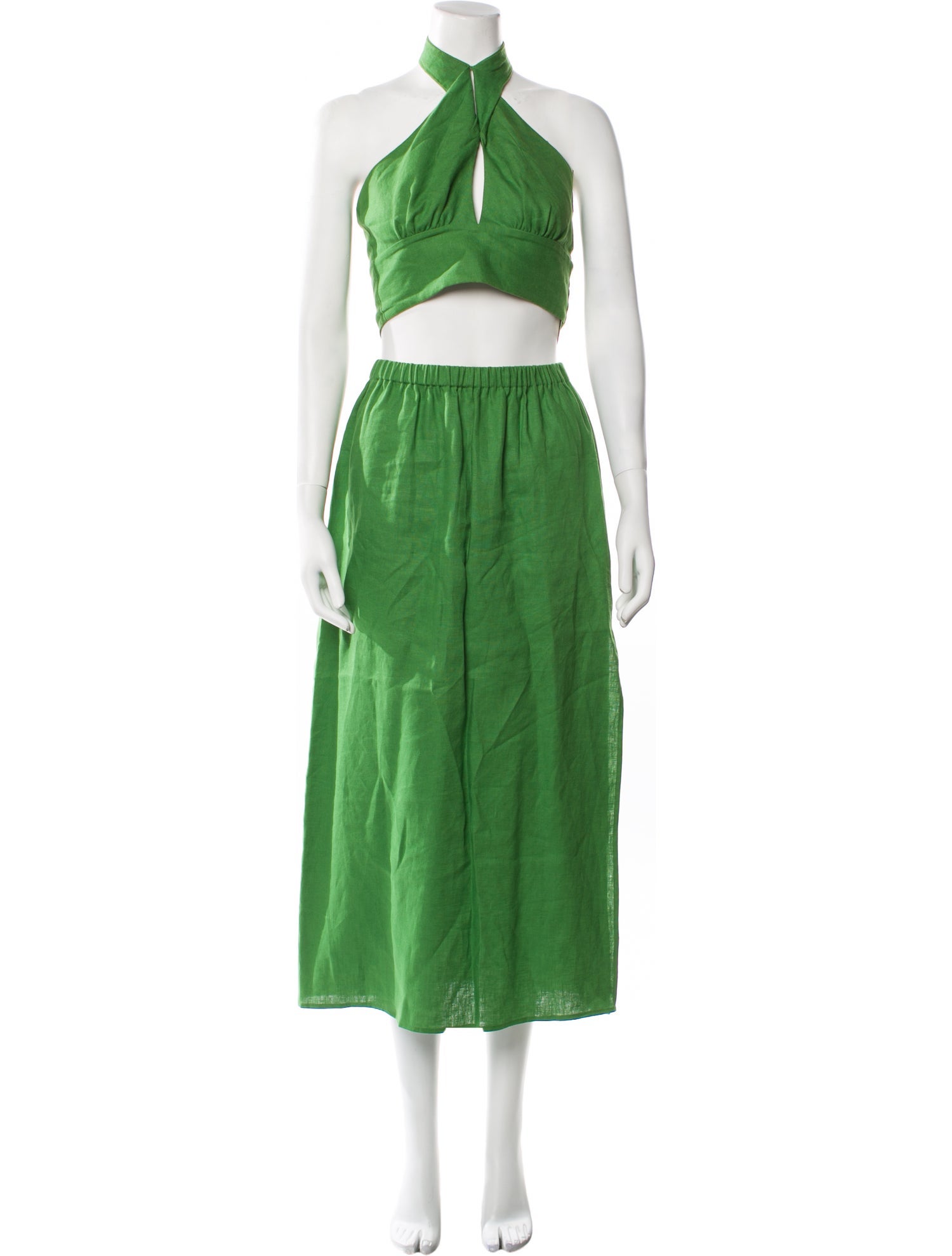 Reformation Linen Skirt Set