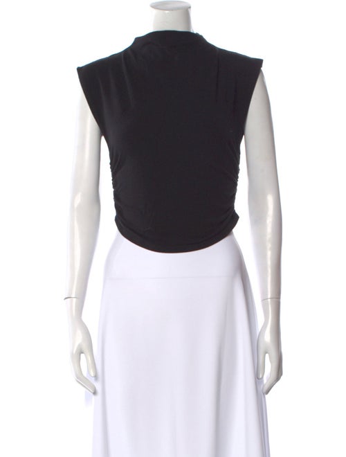 Reformation Bateau Neckline Sleeveless Crop Top