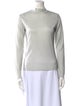 Reformation Mock Neck Long Sleeve Sweatshirt